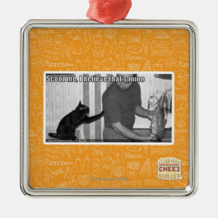 Ornamento De Metal Scooz me, acredito que é meu