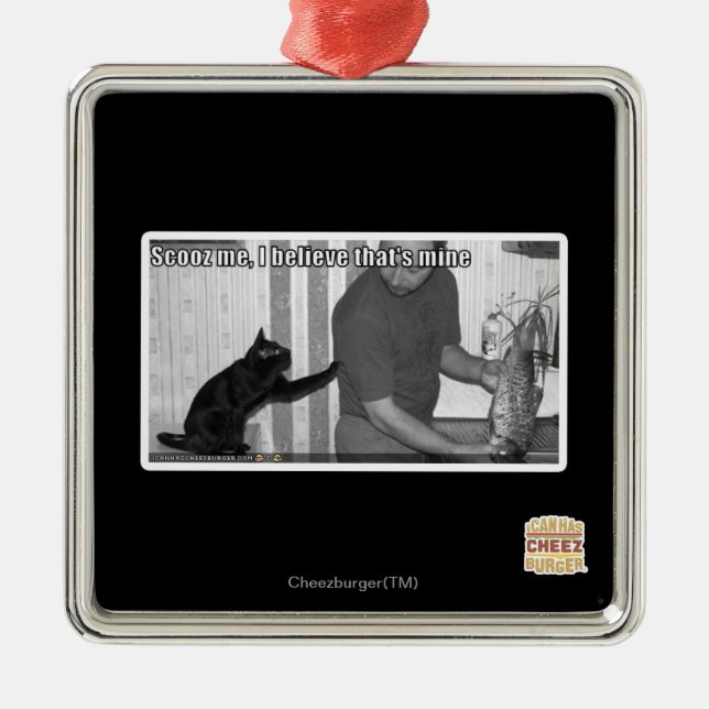 Ornamento De Metal Scooz mim, eu acredito que é meu (Frente)