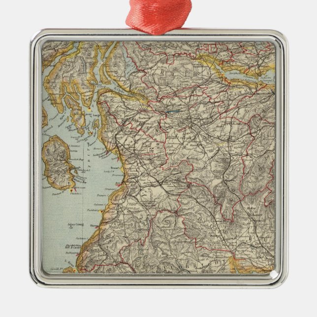 Ornamento De Metal Scotland 12 (Frente)