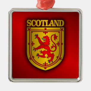 Ornamento De Metal Scotland poucos braços