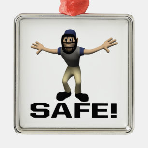 Ornamento De Metal Seguro