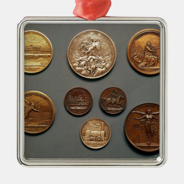 Ornamento De Metal Seleção das medalhas (Frente)
