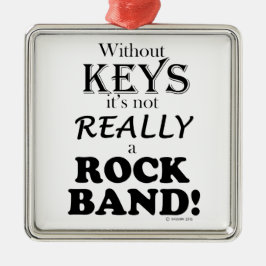 Ornamento De Metal Sem Chaves - Banda de Rock