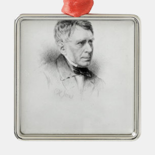 Ornamento De Metal Senhor George Biddell Pairoso, gravado por C.H.