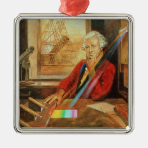 Ornamento De Metal Senhor William Herschel