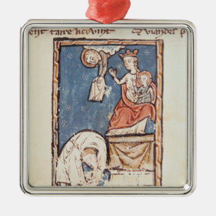 Ornamento De Metal Senhora 3516 f.127 o Juggler de Notre Dame