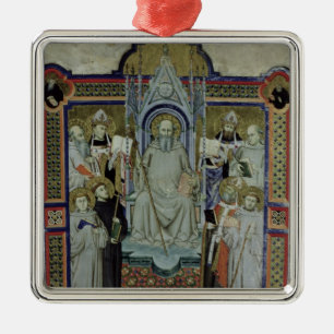 Ornamento De Metal Senhora 501 St. Benedict (velino)