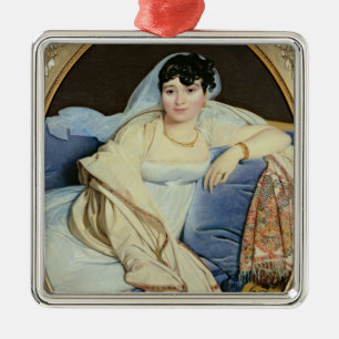 Ornamento De Metal Senhora Riviere Marie nee Francoise Jacquette