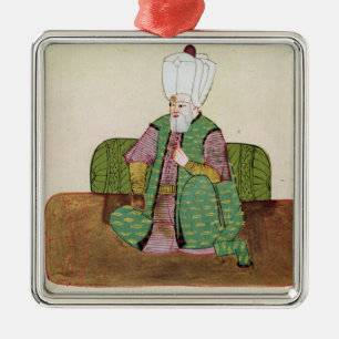 Ornamento De Metal Senhora sultão 1971 Suleyman mim
