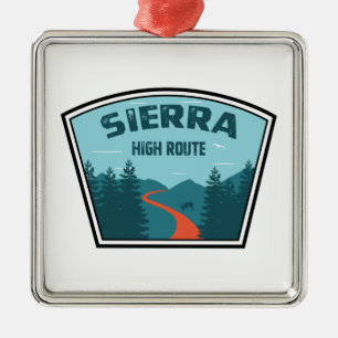 Ornamento De Metal Serra High Route