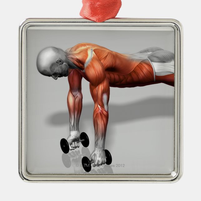 Ornamento De Metal Setanta levanta (Frente)