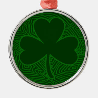 Ornamento De Metal Shamrock