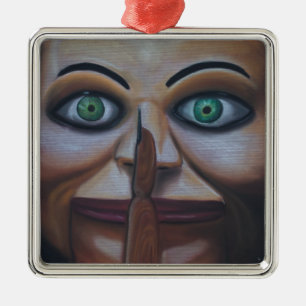 Ornamento De Metal Shhhhh