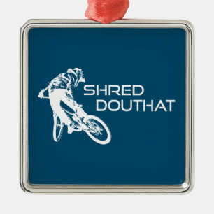 Ornamento De Metal Shred Douthat State Park Virginia Mountain Biking