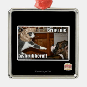 Ornamento De Metal Shrubbery