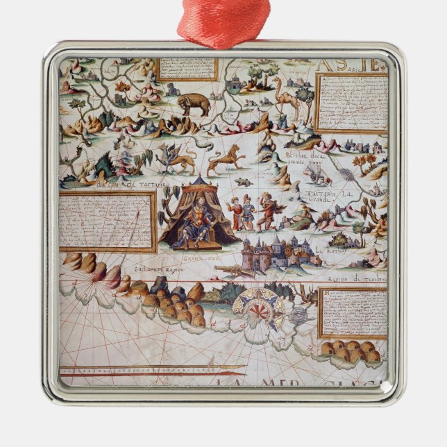 Ornamento De Metal Sibéria (Frente)