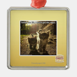 Ornamento De Metal Siga-me miúdo