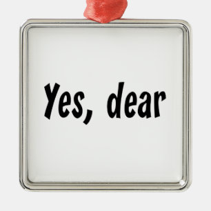 Ornamento De Metal Sim, caro