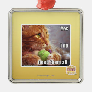 Ornamento De Metal Sim eu preciso-os todos