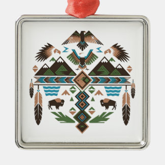 Ornamento De Metal Símbolos Sagrados