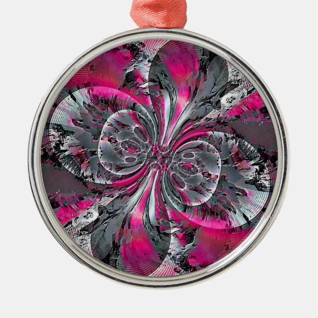 Ornamento De Metal Sinais mistos (Frente)