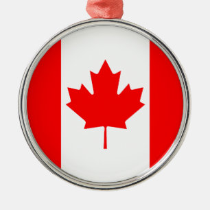 Ornamento De Metal Sinalizador Canadá