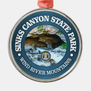 Ornamento De Metal Sinks Canyon SP