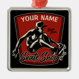 Ornamento De Metal Skateboard de Captura de Compro Personalizado