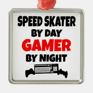 Ornamento De Metal Skater de velocidade do jogador