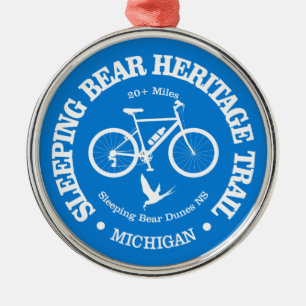 Ornamento De Metal Sleeping Bear HT (ciclismo)