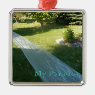 Ornamento De Metal Slide Paradise