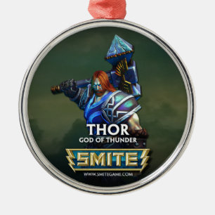 Ornamento De Metal SMITE: Thor, deus de trovão