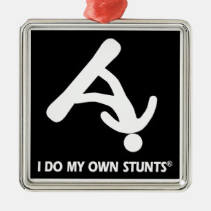 Ornamento De Metal Snowboarding meus próprios conluios
