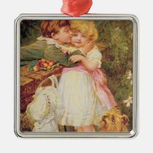 Ornamento De Metal Sobre a parede do jardim