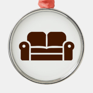 Ornamento De Metal Sofá