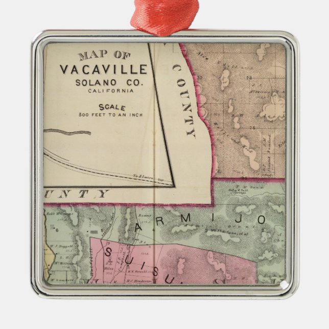 Ornamento De Metal Solano Co 3 (Frente)