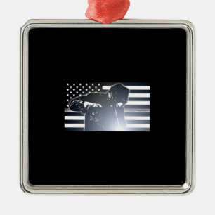 Ornamento De Metal Solda: A linha fina bandeira do metal