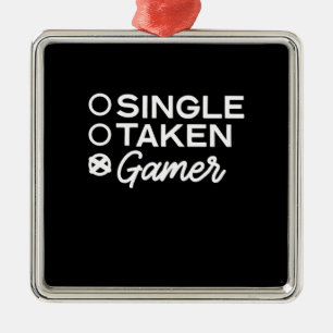 Ornamento De Metal Solteiro Tirada Gamer