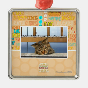 Ornamento De Metal Sonho de Cheesburgers