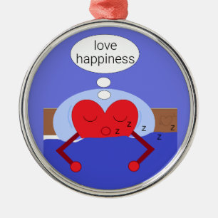 Ornamento De Metal Sonhos do Meu Coração II