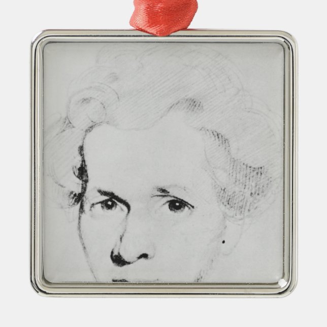 Ornamento De Metal Soren Aabye Kierkegaard (Frente)