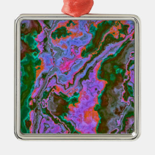 Ornamento De Metal Sour Marble