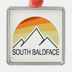 Ornamento De Metal South Baldface New Hampshire Retro