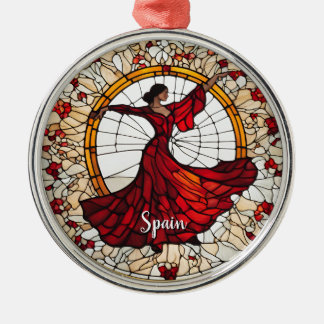Ornamento De Metal Spain Vacation Souvenir