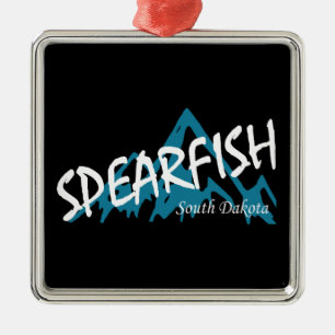 Ornamento De Metal Spearfish Dakota do Sul Montanha