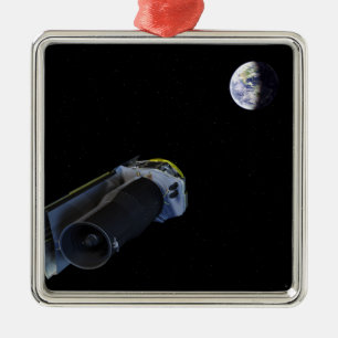 Ornamento De Metal Spitzer aponta sua antena de alto ganho