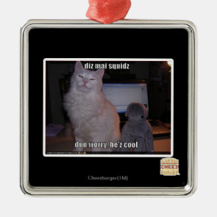 Ornamento De Metal squidz do MAI do diz