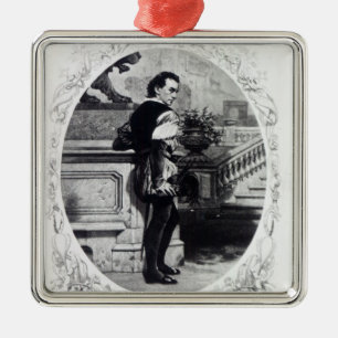 Ornamento De Metal Sr. Edwin Cabine como Iago