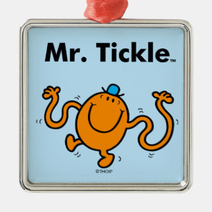 Ornamento De Metal Sr. Men   Sr. Tickle Will Tickle