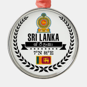 Ornamento De Metal Sri Lanka